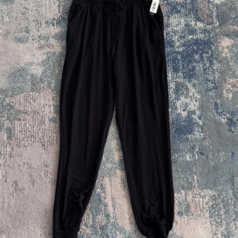 Unbranded Women's Black and Brown Joggers-tracksuits